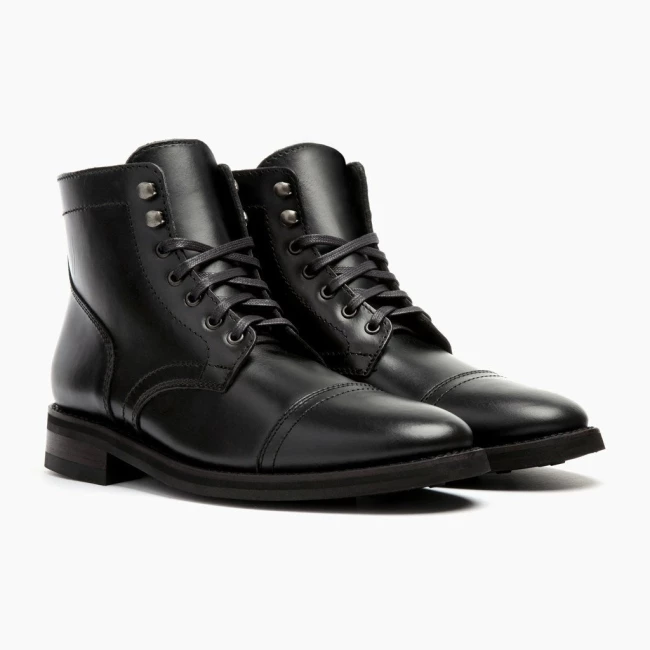 Thursday Boots Captain Veterlaarzen Heren Zwart | NL428367