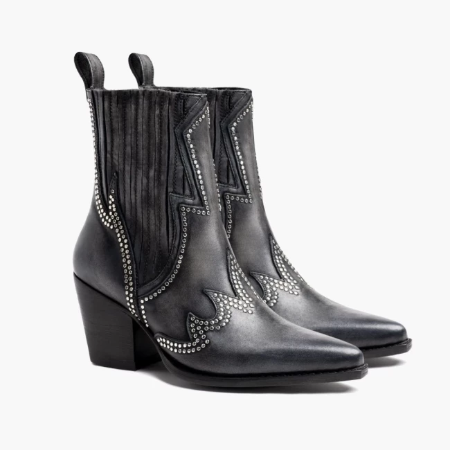 Thursday Boots Icon Laarzen Met Hoge Hak Dames Grijs | NL428587