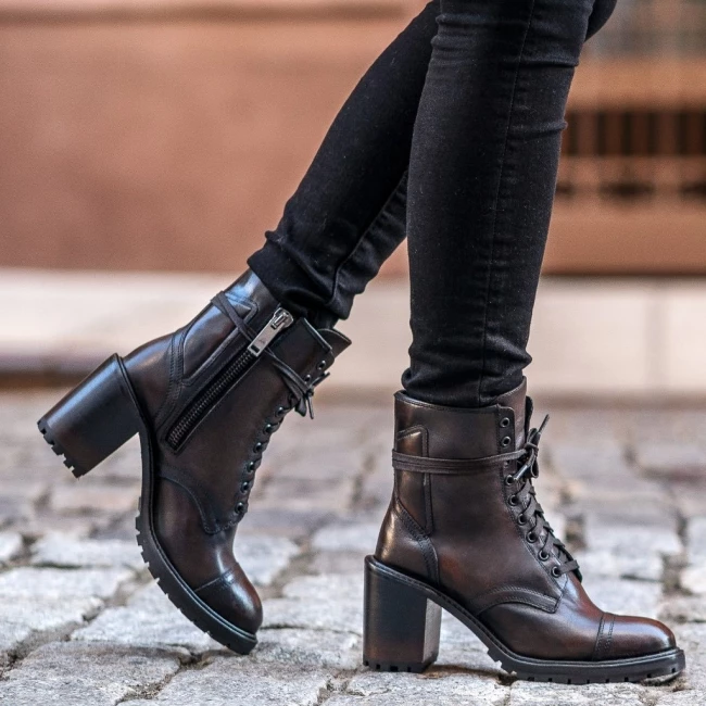 Thursday Boots Rebel Nieuw Binnen Dames Bruin | NL428611