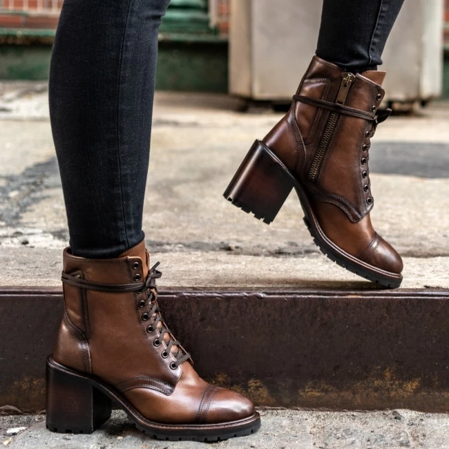 Thursday Boots Rebel Nieuw Binnen Dames Bruin | NL428612