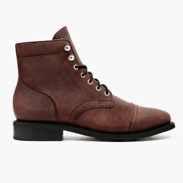 Thursday Boots Captain Veterlaarzen Dames Bruin | NL428602